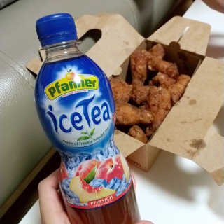 스위트 카페 패너 복숭아 아이스티 — 5점을 준 리뷰어가 2018년 9월 올린 사용 사진