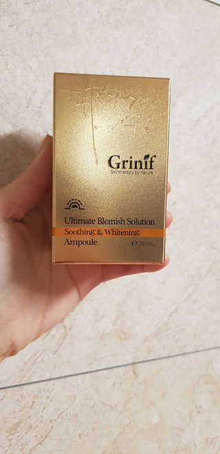 그리니프 얼티밋블레미쉬 솔루션 앰플 30ml — 5점을 준 리뷰어가 2019년 2월 올린 사용 사진