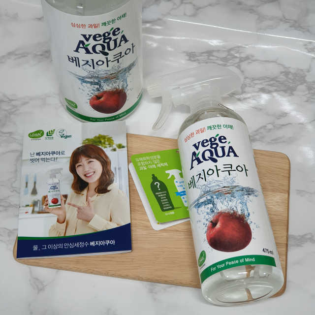 베지아쿠아 475ml + 리필 1000ml 1Set 리뷰 사진