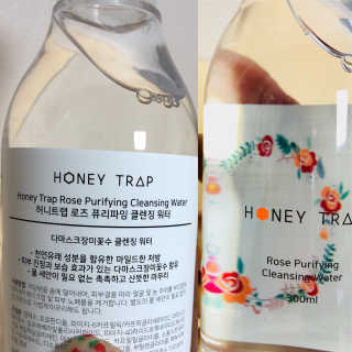Honey Trap 허니트랩 로즈 퓨리파잉 클렌징 워터+고양이 머리띠 — 5점을 준 리뷰어가 2018년 5월 올린 사용 사진
