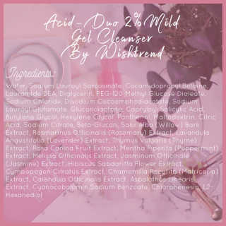 바이 위시트랜드 Acid-duo 2 마일드 젤 클렌저 — 4점을 준 리뷰어가 2019년 2월 올린 사용 사진