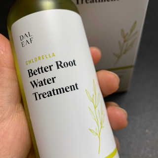 달리프 클로렐라 베러 루트 워터트리트먼트 200ml — 4점을 준 리뷰어가 2020년 2월 올린 사용 사진