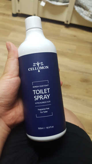 셀로몬 토일렛 스프레이 500ml — 4.33점을 준 리뷰어가 2018년 5월 올린 사용 사진