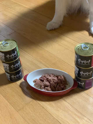 펫토리아 한캔뚝딱 best 강아지캔,고양이주식캔 — 5점을 준 리뷰어가 2019년 6월 올린 사용 사진