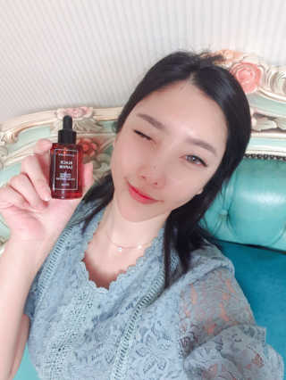센텐스 블랙사피르 프로폴리스 팅크처 페이셜 앰플 — 5점을 준 리뷰어가 2019년 10월 올린 사용 사진