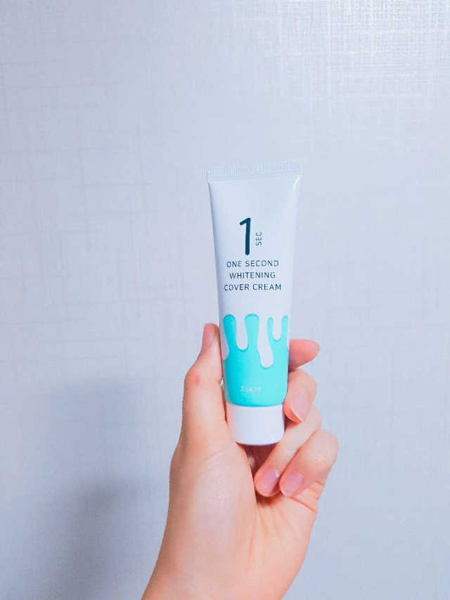 1초 화이트닝 커버크림 리뷰 사진
