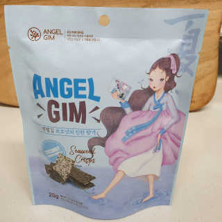 엔젤김 ANGEL GIM 춘하추동 김스낵 4종 — 5점을 준 리뷰어가 2019년 7월 올린 사용 사진