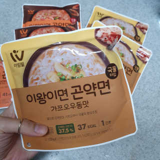 아임웰 이왕이면 곤약면 2종 — 5점을 준 리뷰어가 2019년 9월 올린 사용 사진