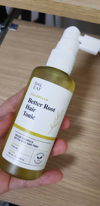 달리프 클로렐라 베러 루트 헤어토닉 100ml — 3점을 준 리뷰어가 2019년 8월 올린 사용 사진