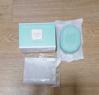 솝퓨리 노세범 샴푸바 지성두피 고체샴푸 — 3점을 준 리뷰어가 2019년 7월 올린 사용 사진