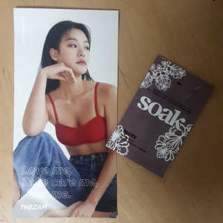 THEZAM [더잠] GELATO 팬티+친환경 속옷 전용 세제 SOAK 5ml — 3점을 준 리뷰어가 2019년 6월 올린 사용 사진