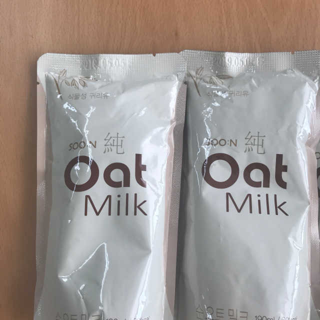 순오트밀크, soon oat milk 리뷰 사진