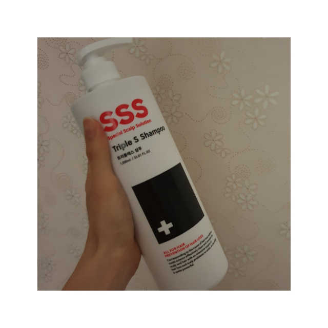 트리플에스 탈모 샴푸 1000ml 리뷰 사진