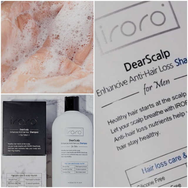 IRORO DearScalp Enhancive Anti-Hair Loss Shampoo-M 리뷰 사진