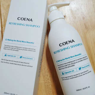 코에나샴푸 500ml — 4점을 준 리뷰어가 2019년 7월 올린 사용 사진
