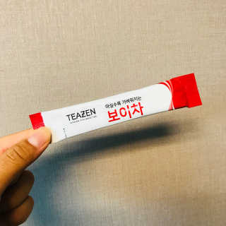 티젠 보이차 + 마이보틀 세트 — 5점을 준 리뷰어가 2018년 6월 올린 사용 사진