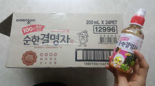 웅진식품 코코몽 어린이 순한결명자 200mL x 24페트 — 5점을 준 리뷰어가 2018년 4월 올린 사용 사진