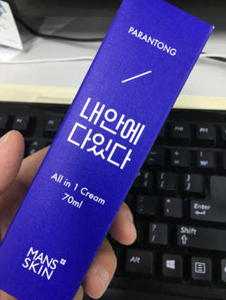 맨즈스킨 파란통 내안에다있다 — 4.5점을 준 리뷰어가 2017년 11월 올린 사용 사진