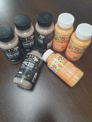 [풀무원] 핸디밀 블랙비타D + 스무디랩 피치비타C — 5점을 준 리뷰어가 2019년 8월 올린 사용 사진
