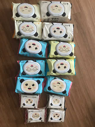 달곰이 물티슈 — 5점을 준 리뷰어가 2018년 8월 올린 사용 사진
