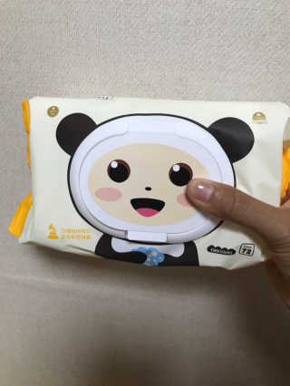 달곰이 물티슈 — 4점을 준 리뷰어가 2017년 11월 올린 사용 사진