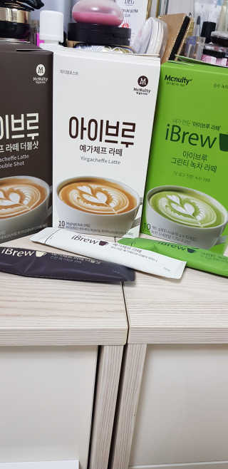 한국맥널티 아이브루 라떼 10T 3종 — 5점을 준 리뷰어가 2020년 3월 올린 사용 사진