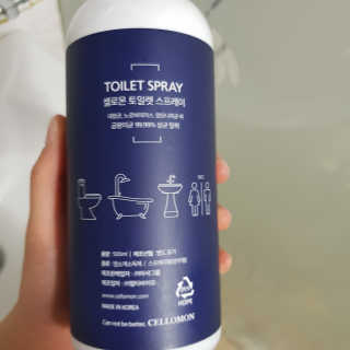 셀로몬 토일렛 스프레이 500ml — 5점을 준 리뷰어가 2018년 5월 올린 사용 사진