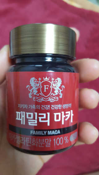 (주)이스터비엔에프 프리미엄 마카분말, 패밀리마카 — 4.17점을 준 리뷰어가 2018년 1월 올린 사용 사진