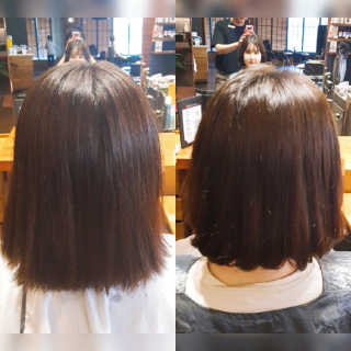 id HAIR 원마운트점 [아이디헤어원마운트점]-펌앤컷 — 4.67점을 준 리뷰어가 2018년 9월 올린 사용 사진