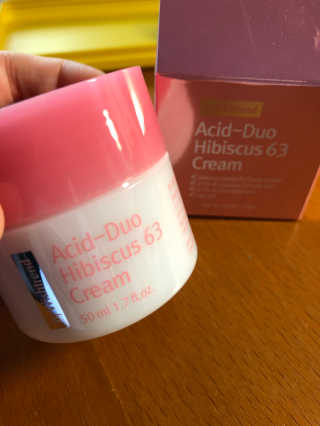 Wishtrend Acid-Duo 히비스커스 63 크림 — 5점을 준 리뷰어가 2019년 11월 올린 사용 사진