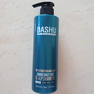 다슈코리아 다슈 데일리 패스트 한방 두피 샴푸 500ml — 4.5점을 준 리뷰어가 2020년 2월 올린 사용 사진