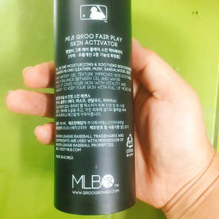 MLB GROO Fair Play SKIN ACTIVATOR — 3.33점을 준 리뷰어가 2018년 8월 올린 사용 사진