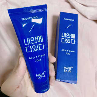 맨즈스킨 파란통 내안에다있다 — 5점을 준 리뷰어가 2018년 3월 올린 사용 사진