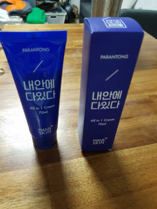 맨즈스킨 파란통 내안에다있다 — 5점을 준 리뷰어가 2017년 11월 올린 사용 사진