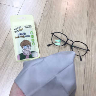 김서림방지 안경닦이 Magic Anti Fog Cloth 렌즈 김서림방지 클리너 — 5점을 준 리뷰어가 2019년 11월 올린 사용 사진