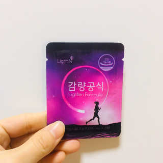 [감량공식] 다이어트 건강기능식품 — 5점을 준 리뷰어가 2019년 12월 올린 사용 사진