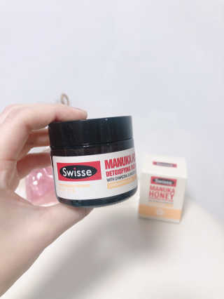 SWISSE 스위스 마누카 허니 디톡시파잉 페이셜 마스크 — 4.5점을 준 리뷰어가 2019년 12월 올린 사용 사진
