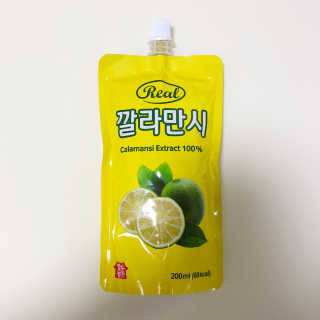 장수농가 리얼깔라만시 — 5점을 준 리뷰어가 2018년 5월 올린 사용 사진