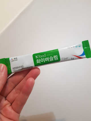 케이푸드 똥기사의 Kfood 화이버슬림 — 5점을 준 리뷰어가 2019년 11월 올린 사용 사진