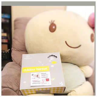 마마푸메 mamapume Baby_Kids 야외 담요 _ 웨어러블 — 5점을 준 리뷰어가 2018년 10월 올린 사용 사진