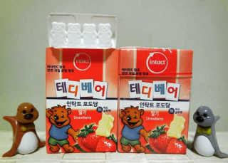 메디미 인탁트 테디베어 포도당 딸기맛 — 5점을 준 리뷰어가 2017년 7월 올린 사용 사진