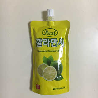 장수농가 리얼깔라만시 — 5점을 준 리뷰어가 2018년 4월 올린 사용 사진