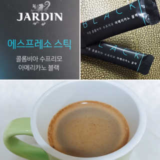 (주)쟈뎅 쟈뎅 에스프레소 스틱 아메리카노 블랙 — 5점을 준 리뷰어가 2018년 10월 올린 사용 사진