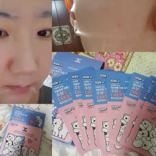 제이준코스메틱 제이준 오버액션토끼 인텐시브 샤이닝 투 스텝 마스크 — 5점을 준 리뷰어가 2019년 1월 올린 사용 사진
