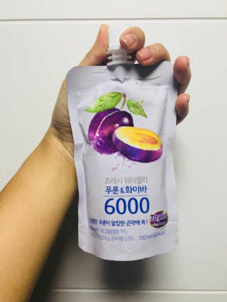 풀무원 프레시 워터젤리 — 4.33점을 준 리뷰어가 2018년 8월 올린 사용 사진
