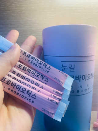 눈길 프로바이오틱스 눈길 콜라겐 프로바이오틱스 — 4점을 준 리뷰어가 2019년 11월 올린 사용 사진