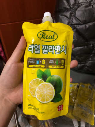 장수농가 리얼깔라만시 — 3.67점을 준 리뷰어가 2018년 6월 올린 사용 사진