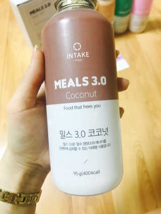 인테이크 밀스 3.0 Trial Kit(보틀형 5종) — 5점을 준 리뷰어가 2017년 4월 올린 사용 사진