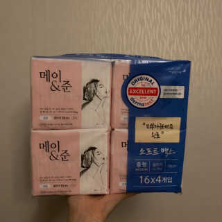 메이앤준 소프트맥스 생리대 — 5점을 준 리뷰어가 2019년 4월 올린 사용 사진