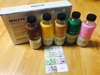 인테이크 밀스 3.0 Trial Kit(보틀형 5종) — 5점을 준 리뷰어가 2017년 4월 올린 사용 사진